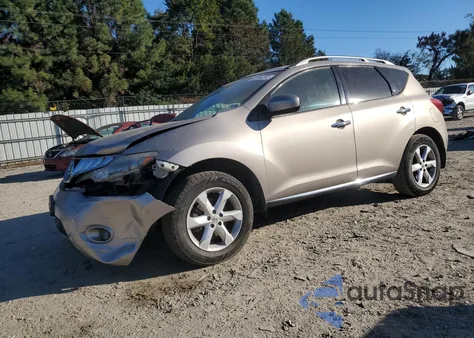 2009 Nissan Murano S z USA, uszkodzony, nr VIN JN8AZ18W09W139830